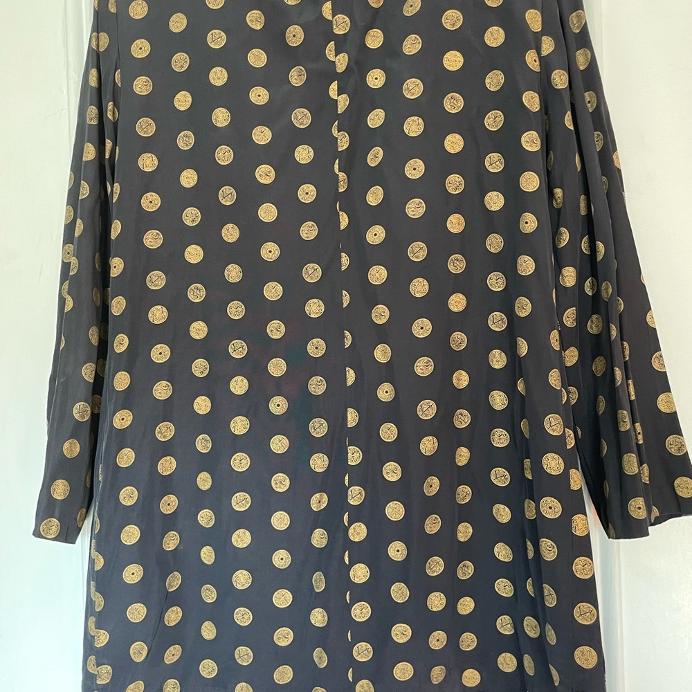 Vintage blazer BGB black and gold - Picture 6 of 11